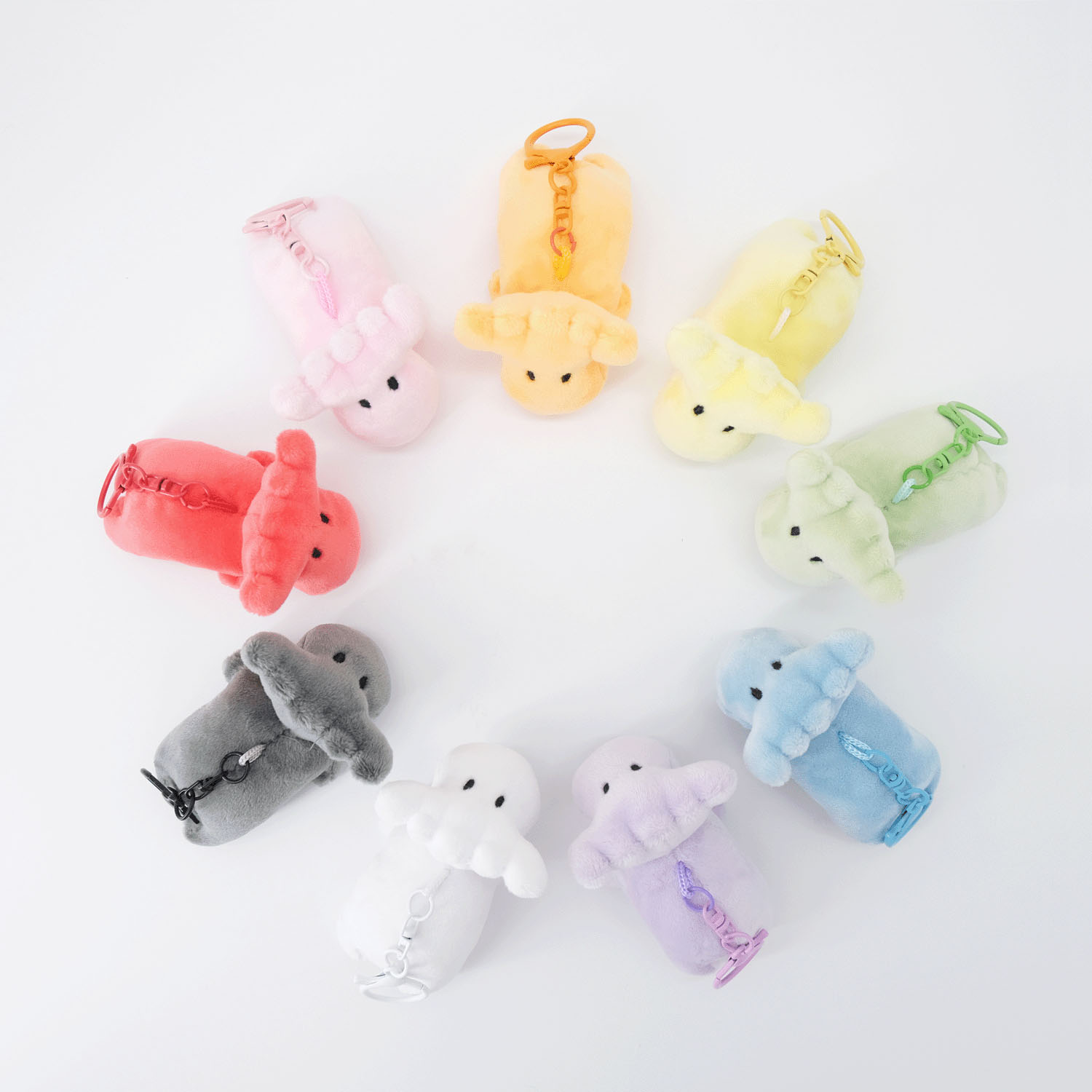 moz カラーぬいぐるみチャーム寝そべり - 画像3