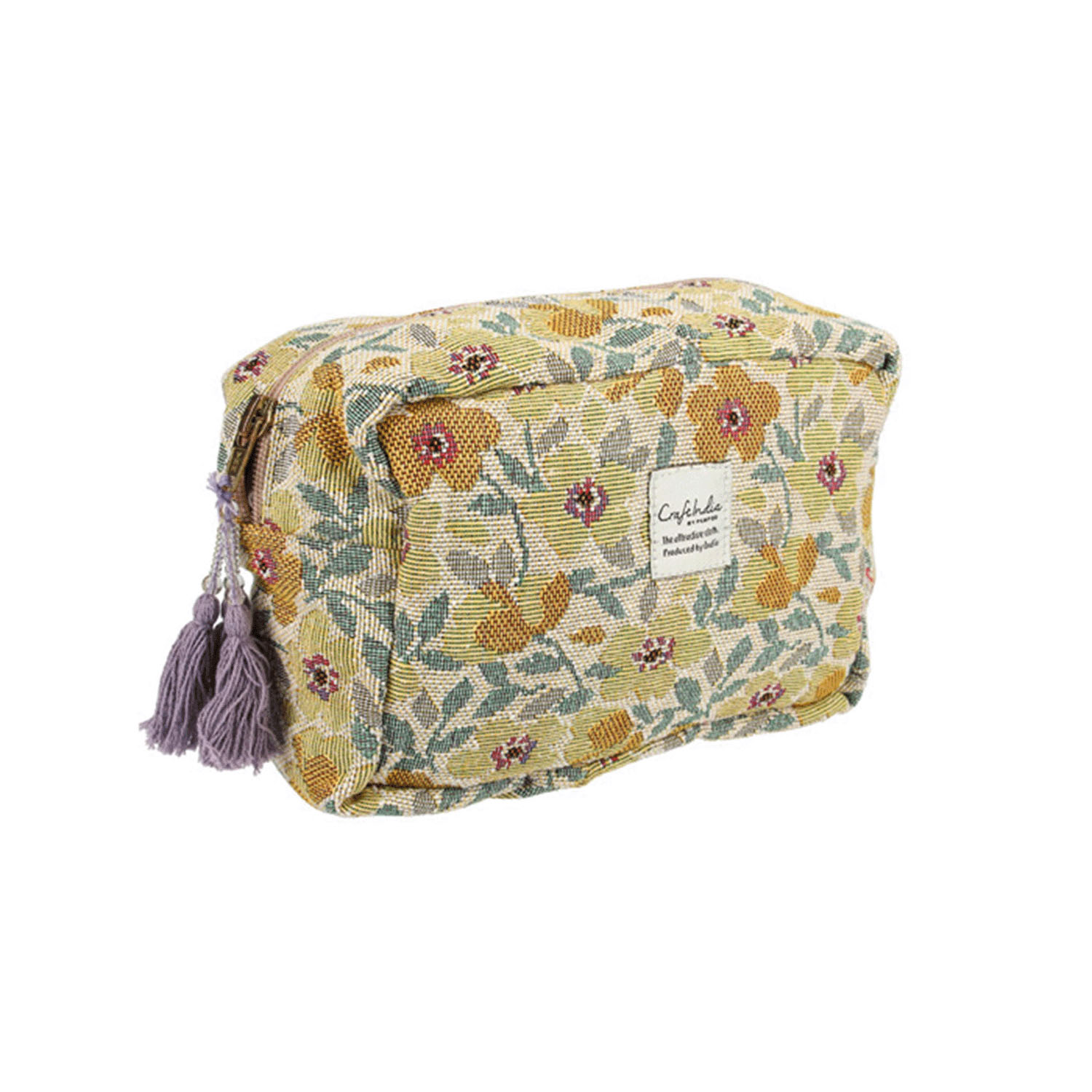 CraftIndia  マチ付きポーチ - 画像3