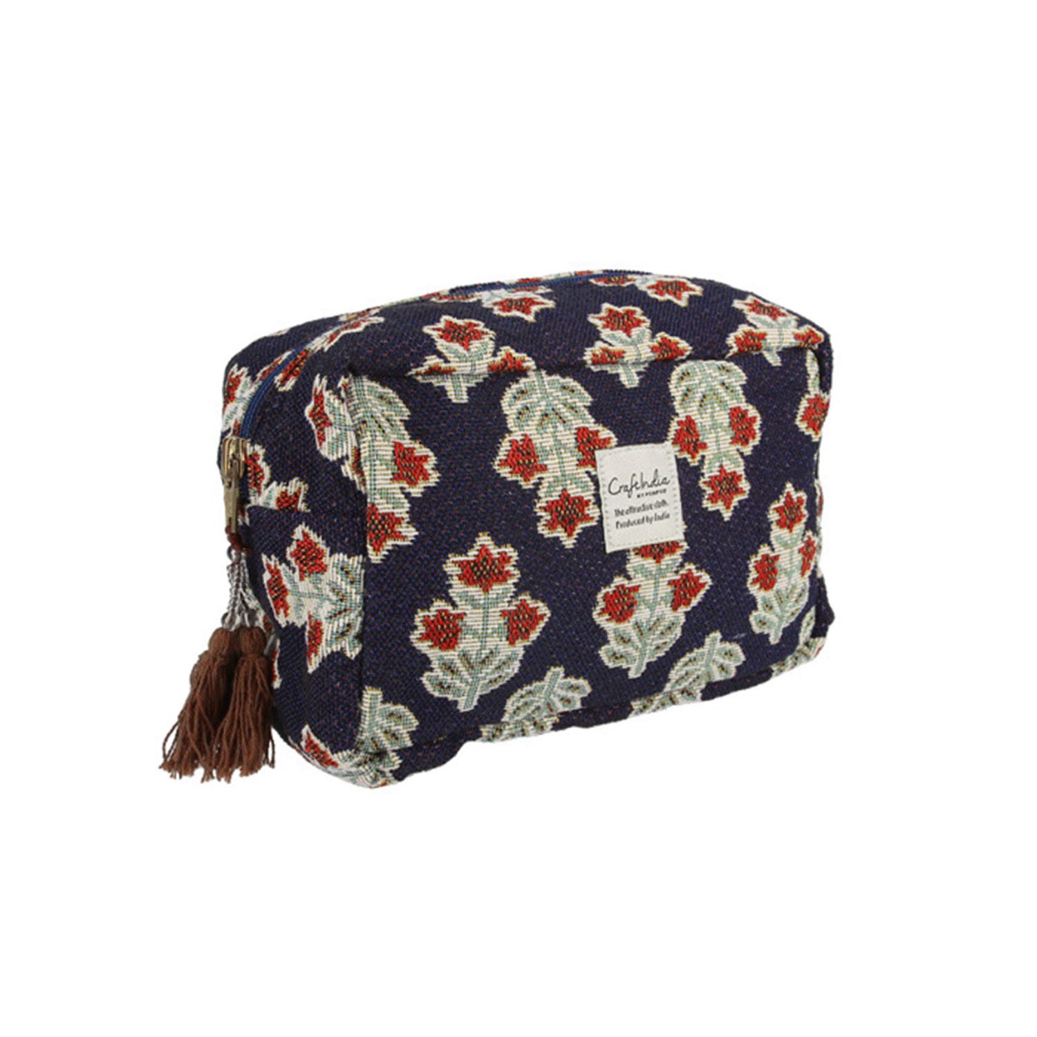 CraftIndia  マチ付きポーチ - 画像8