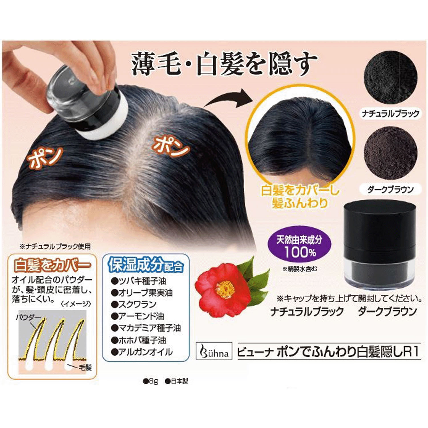 ビューナ ポンでふんわり白髪隠し - 画像6