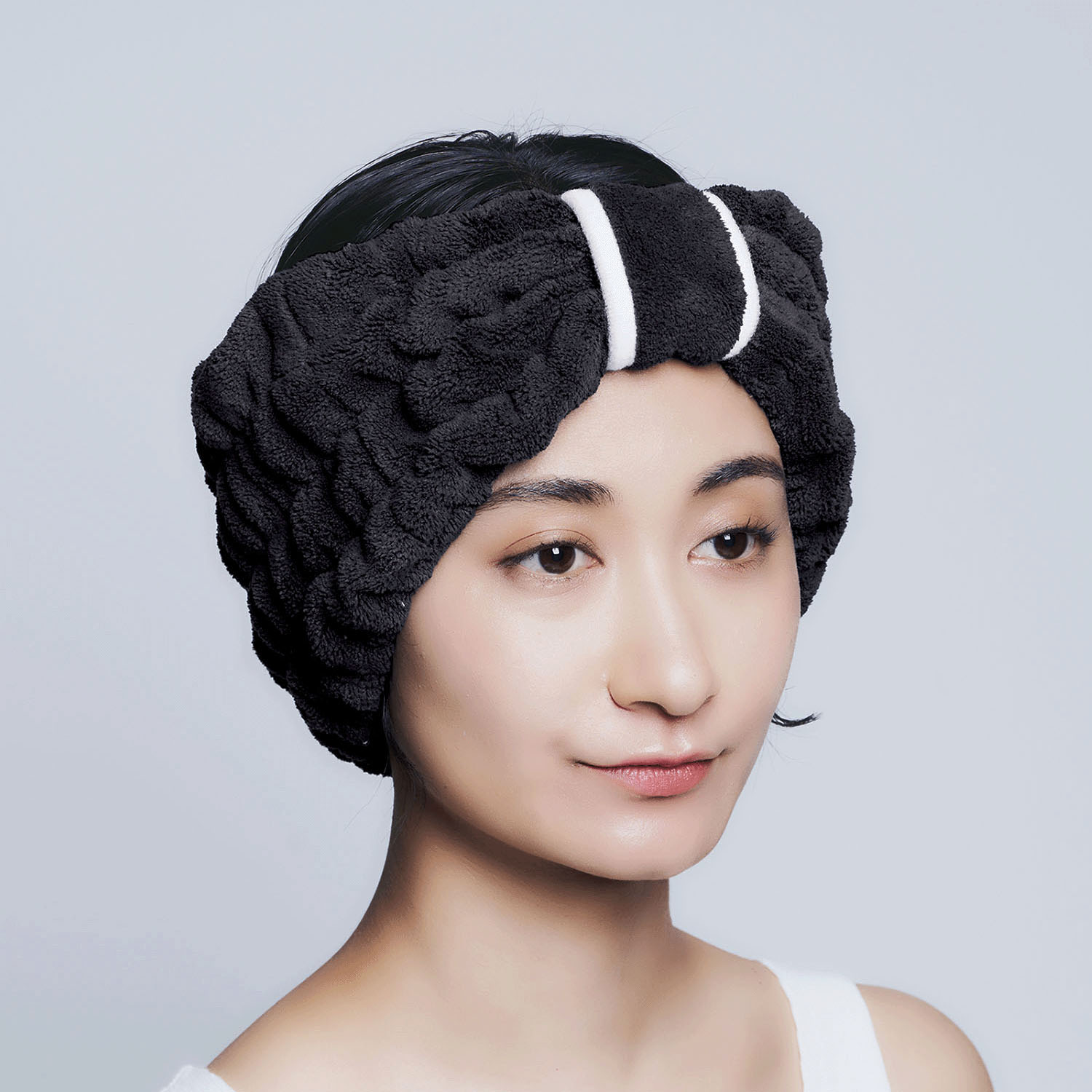 BEAULy クイックドライヘアターバン short Black - 画像7