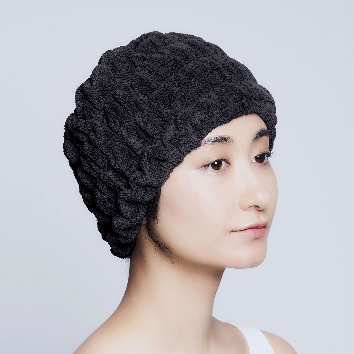 BEAULy クイックドライヘアターバン short Black - 画像8