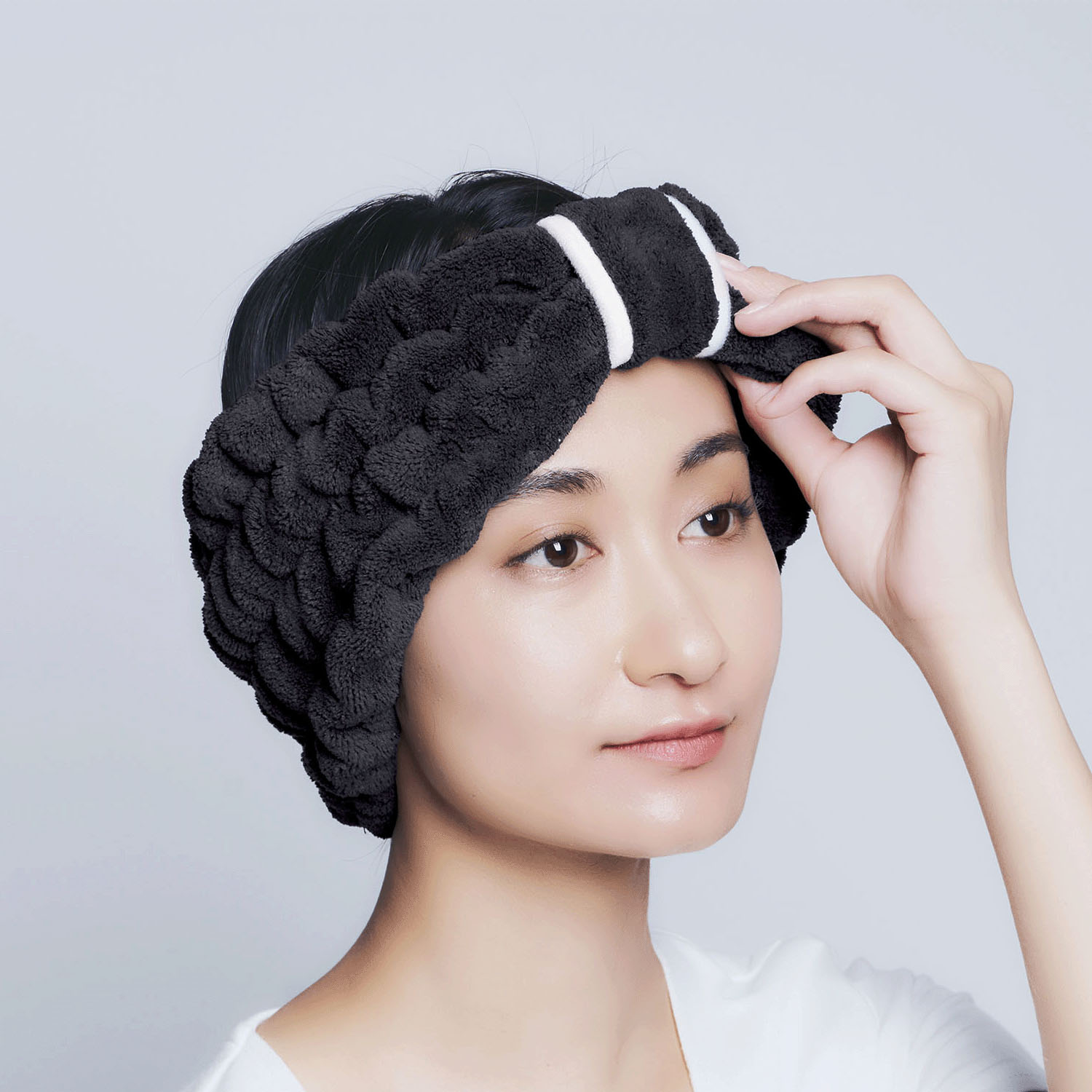 BEAULy クイックドライヘアターバン short Black - 画像10