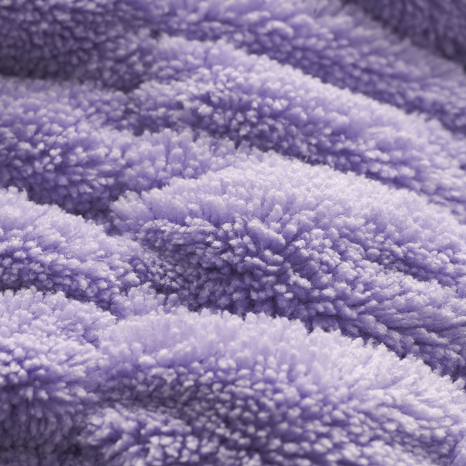 BEAULy クイックドライヘアターバン short Purple - 画像3