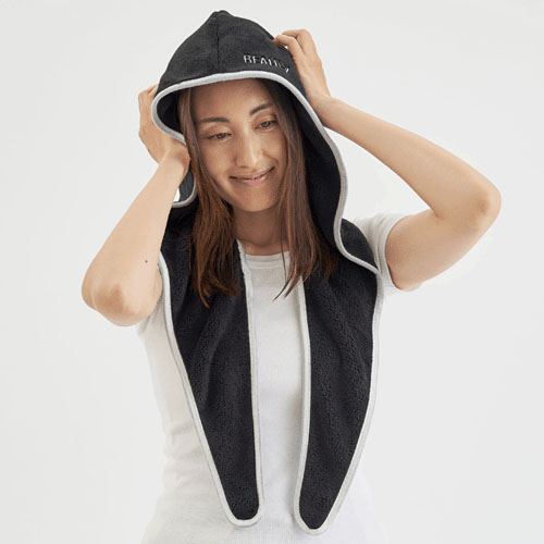 【予約可能品】BEAULy クイックドライヘアターバン ブラック - 画像18