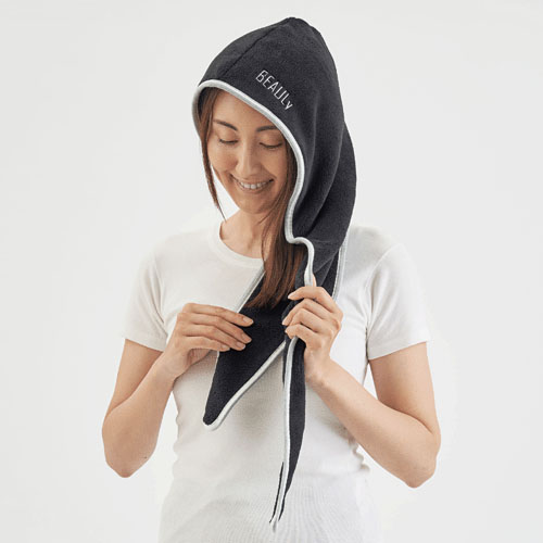 【予約可能品】BEAULy クイックドライヘアターバン ブラック - 画像20