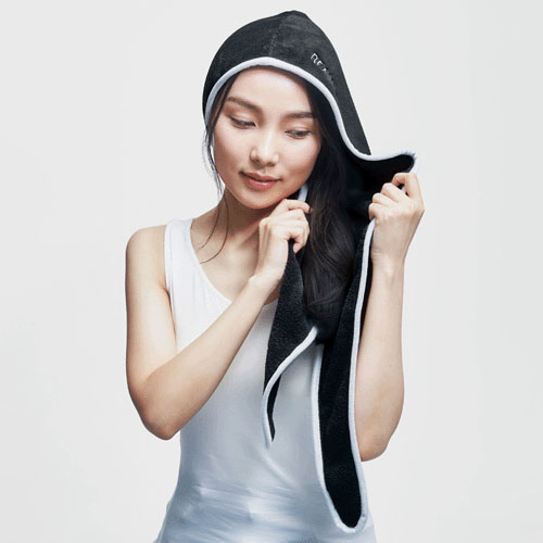 【予約可能品】BEAULy クイックドライヘアターバン ブラック - 画像7
