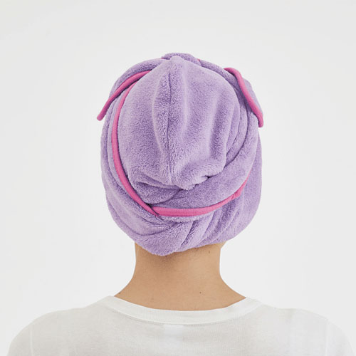 【次回2月上旬予定：予約可能品】BEAULy クイックドライヘアターバン パープル - 画像19