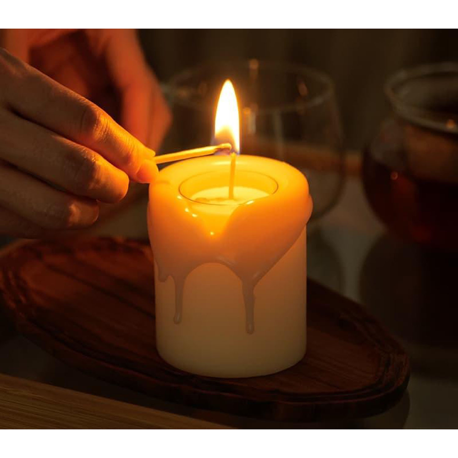 アロマキャンドルホルダー「トロリ」 - 画像2