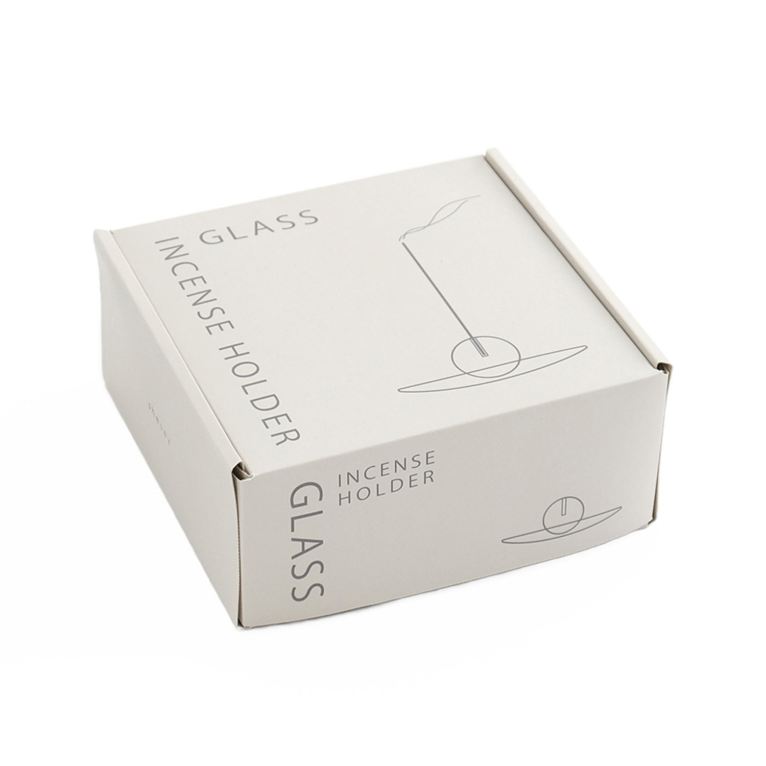 落ちる灰を受け止めるガラスの香立て - 画像7