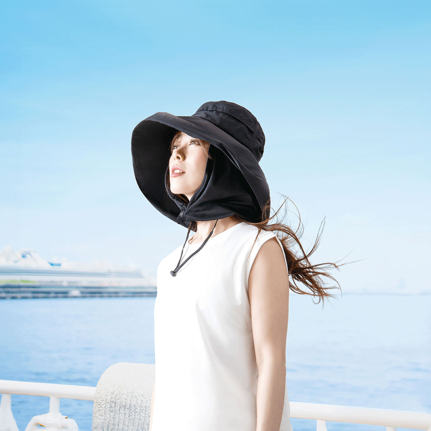 【メーカー終売のため在庫限り】UVプロテクトバリアブルハット シャイン - 画像10
