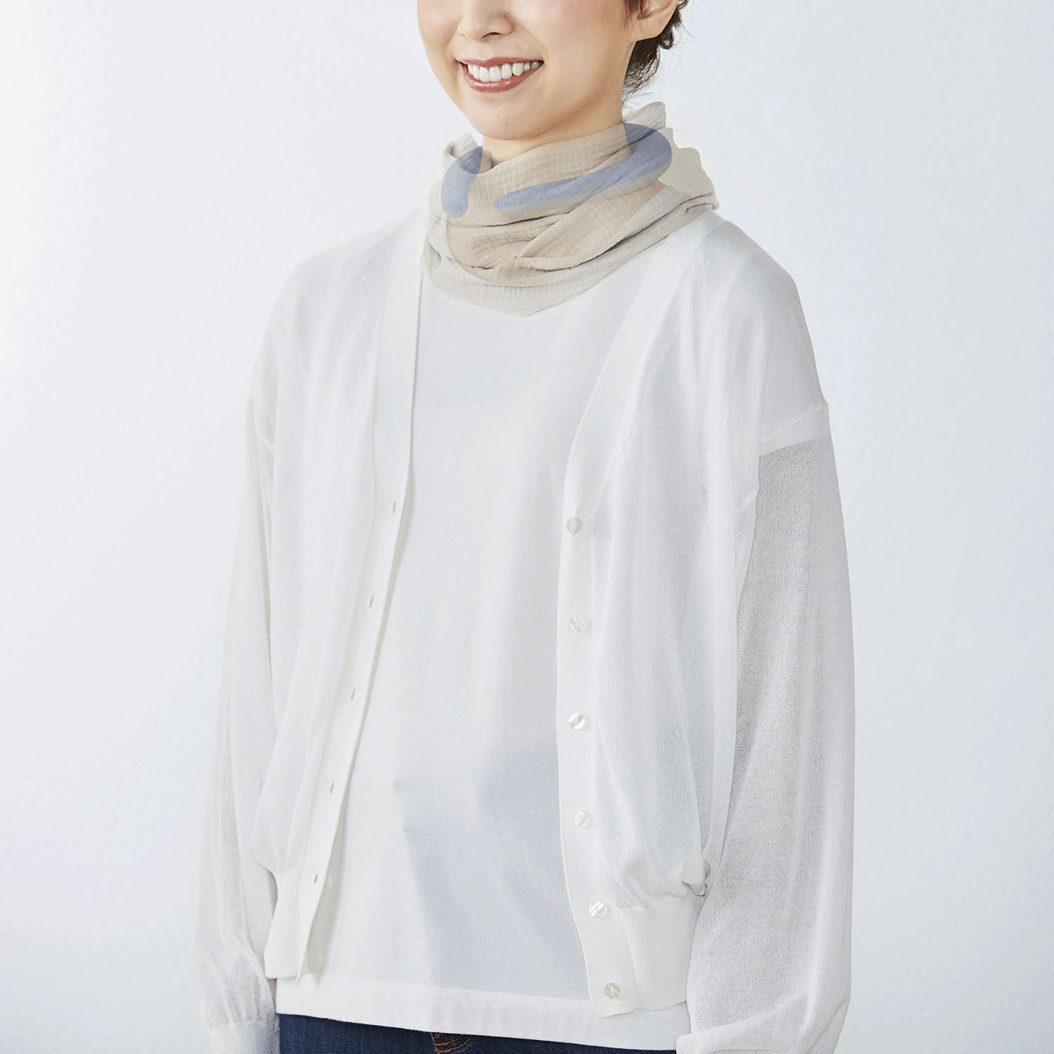 COOLOOP ガーゼストール - 画像8