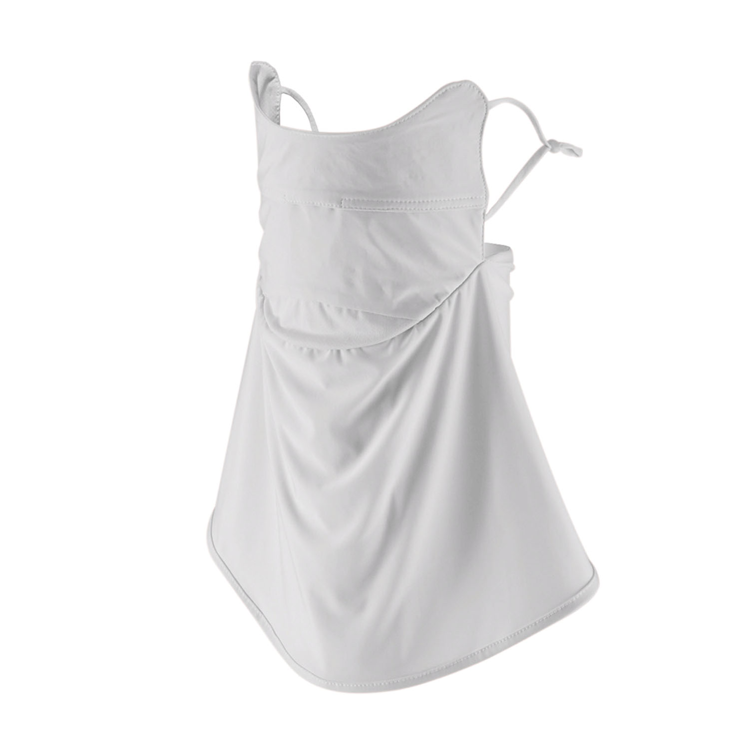 夏に差が出るUVフェイスカバー グレー - 画像2