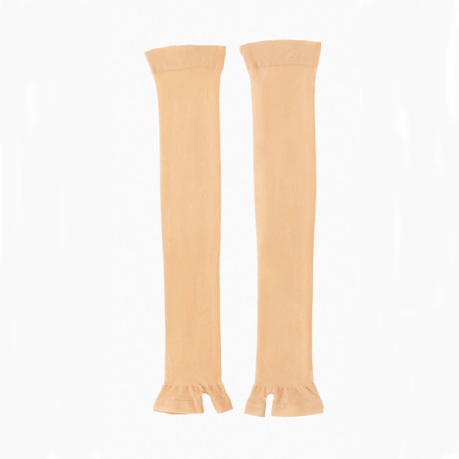 【予約可能品】極薄 着圧ファンデーションアームカバー（2枚入） - 画像2