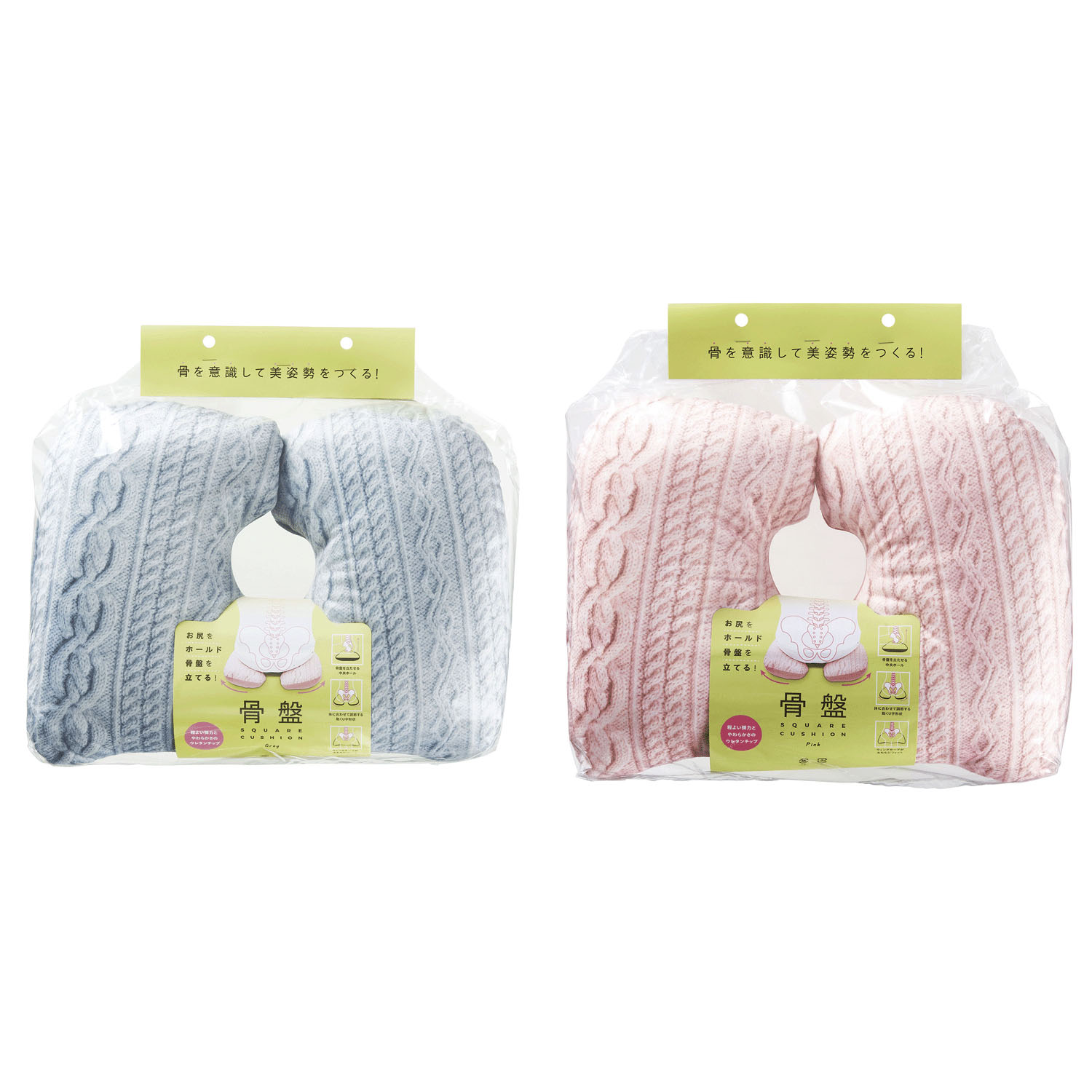 骨盤スクエアクッション - 画像1