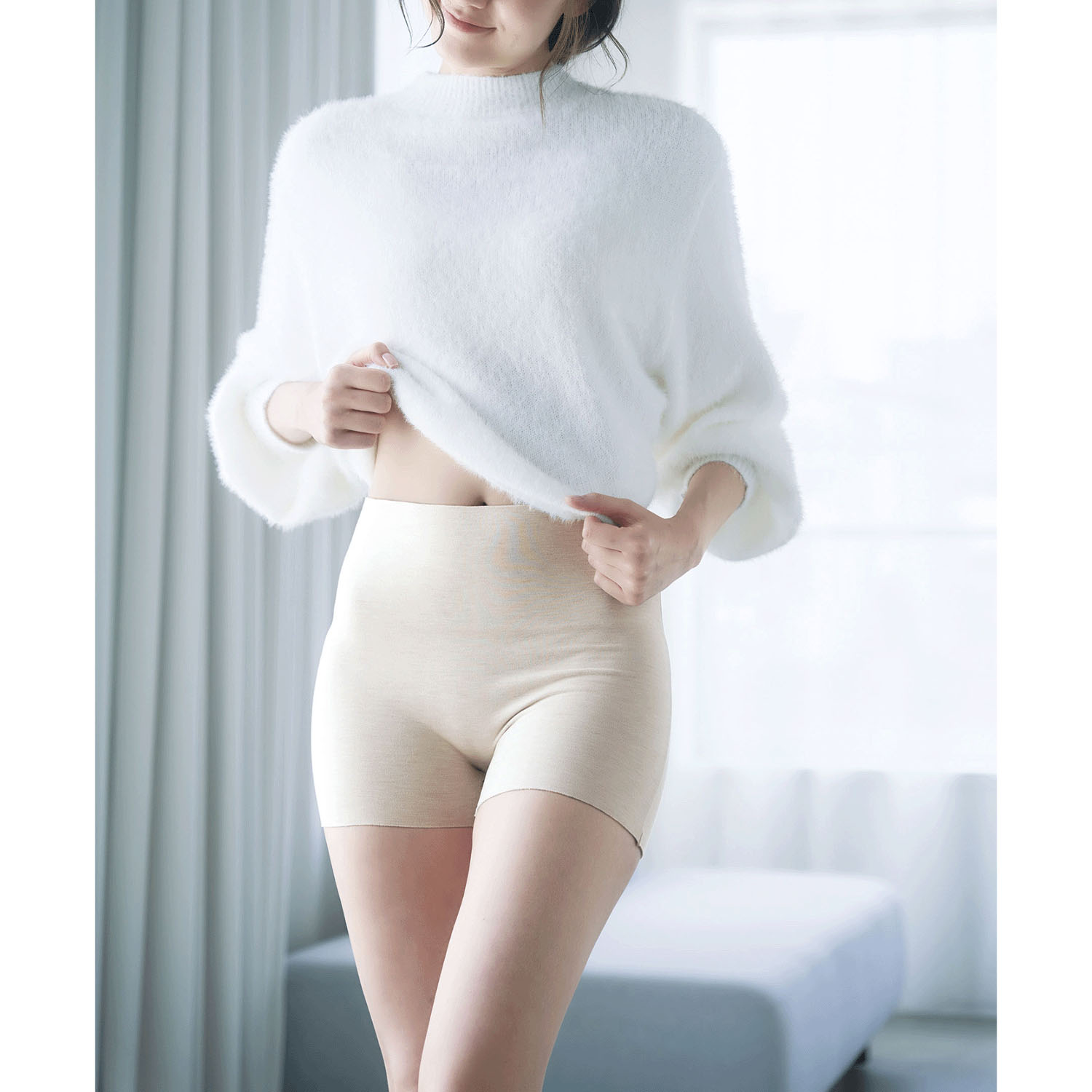 もっちりシルクタッチパンツ - 画像9