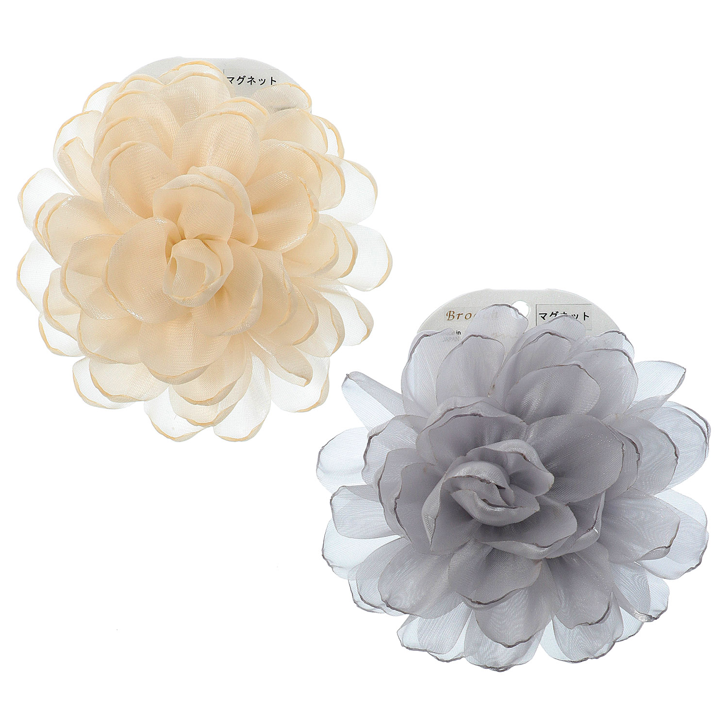 フラワーマグネットブローチ - 画像1