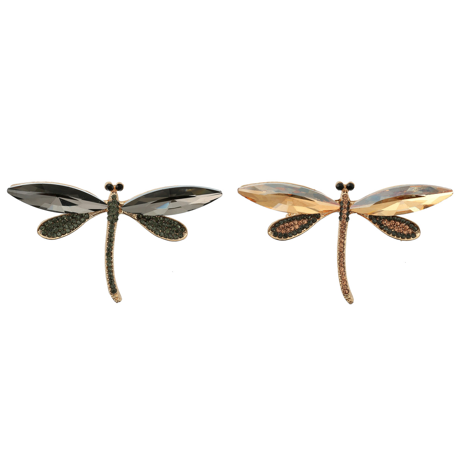 とんぼブローチ