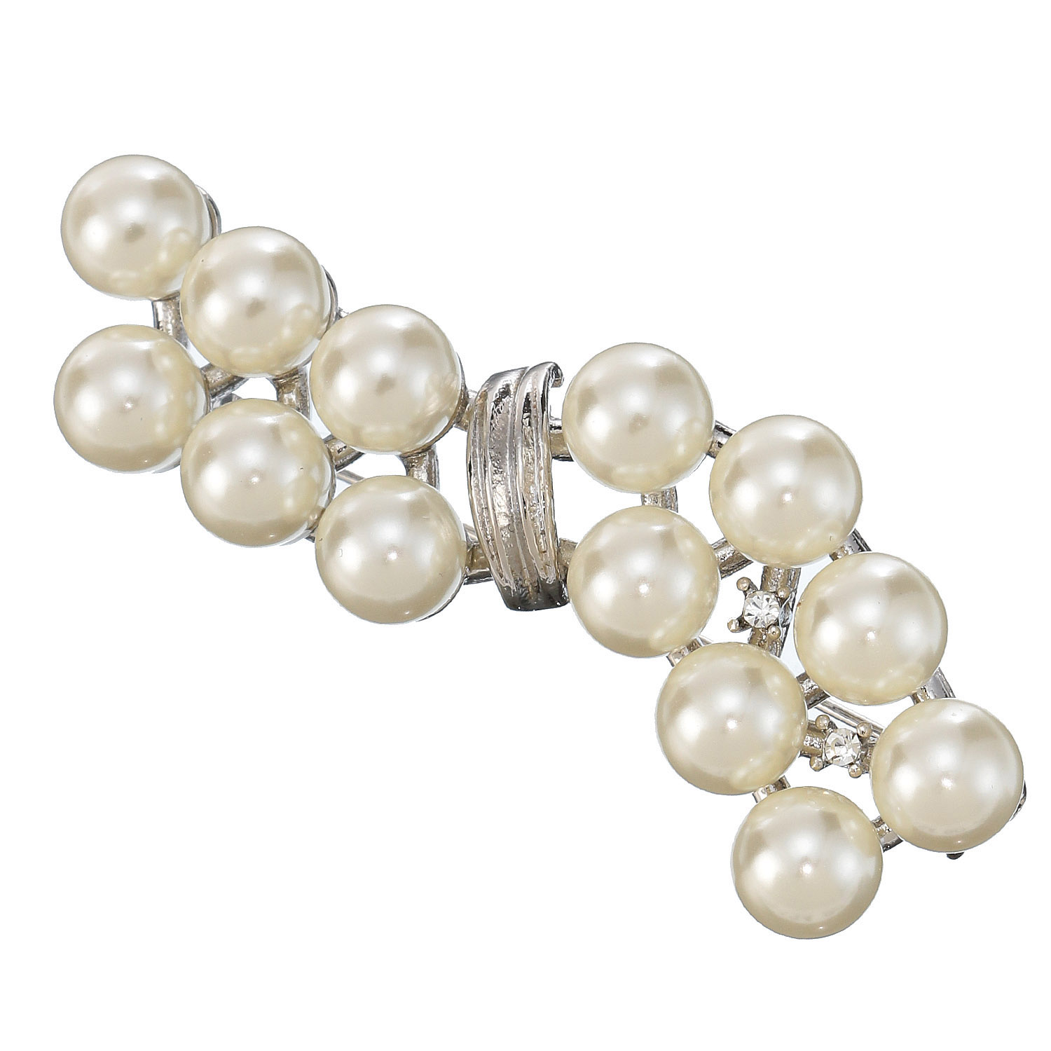 パールウェーブブローチ