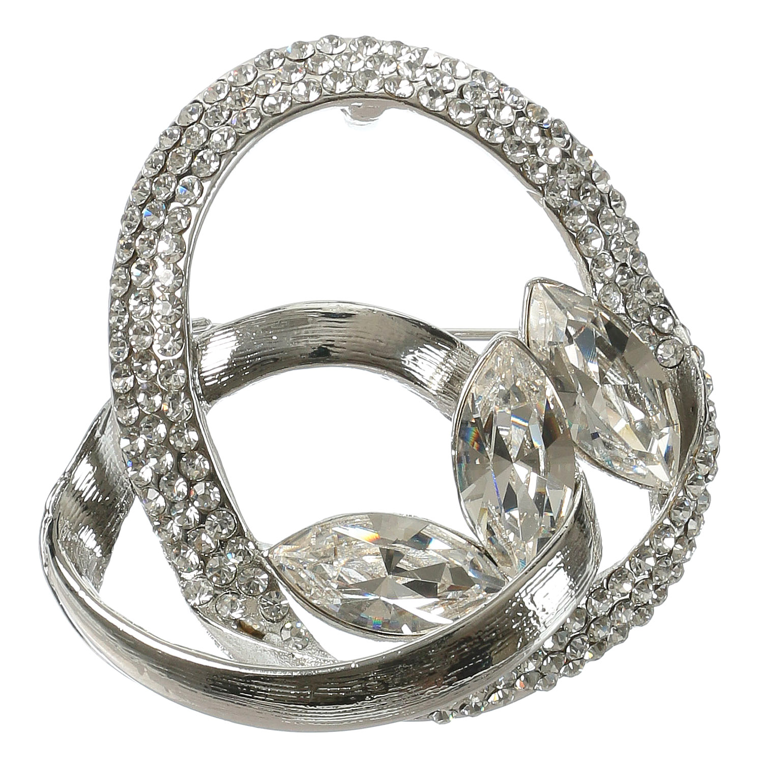 クリスタルブローチ - 画像2