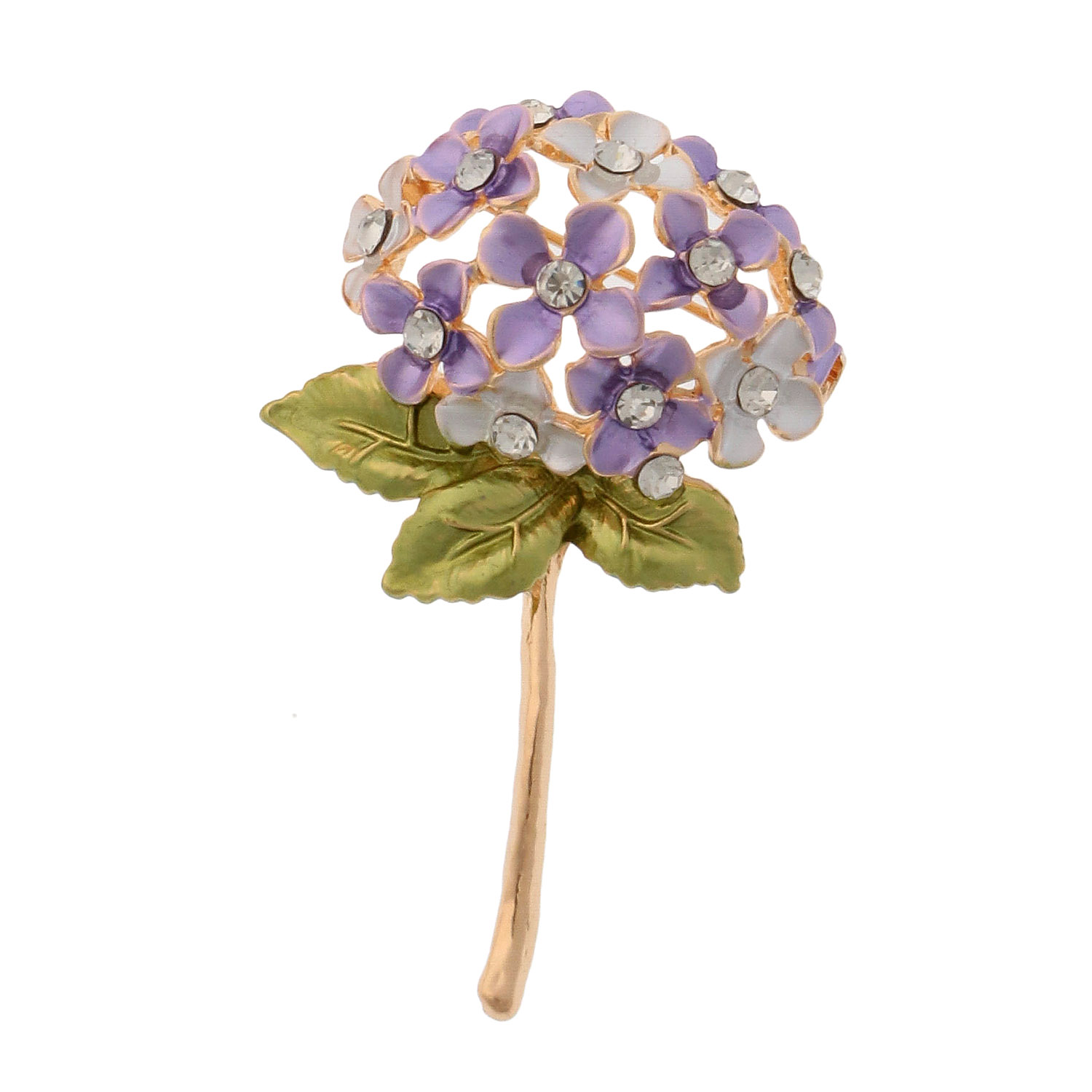 紫陽花ブローチ - 画像3