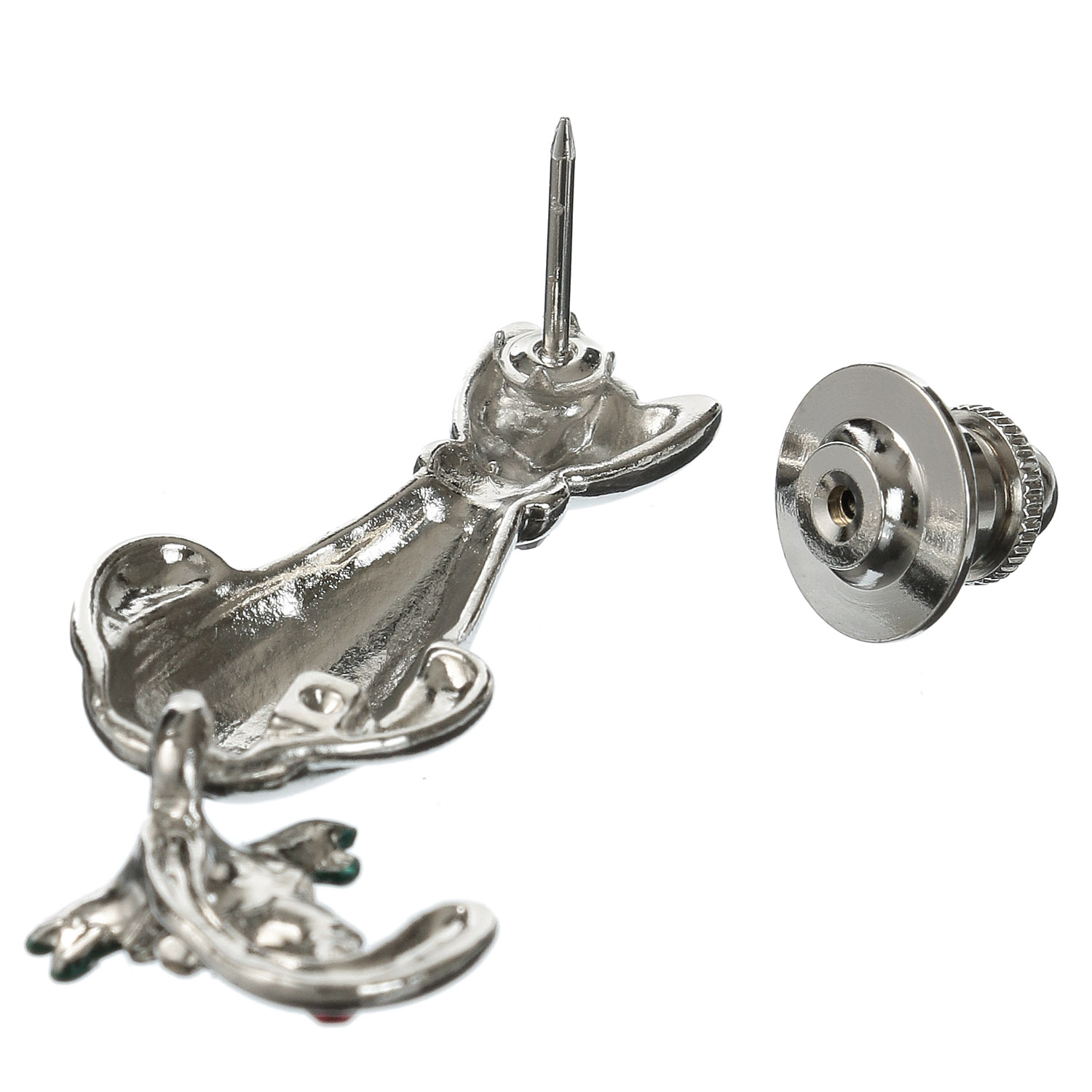 XMAS猫ピンバッチ - 画像2