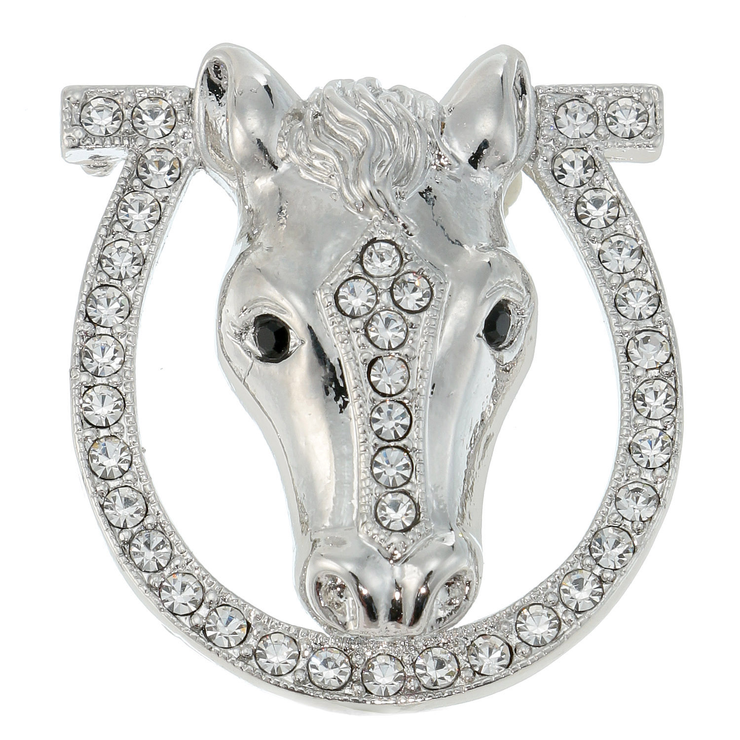 馬蹄ホースブローチ