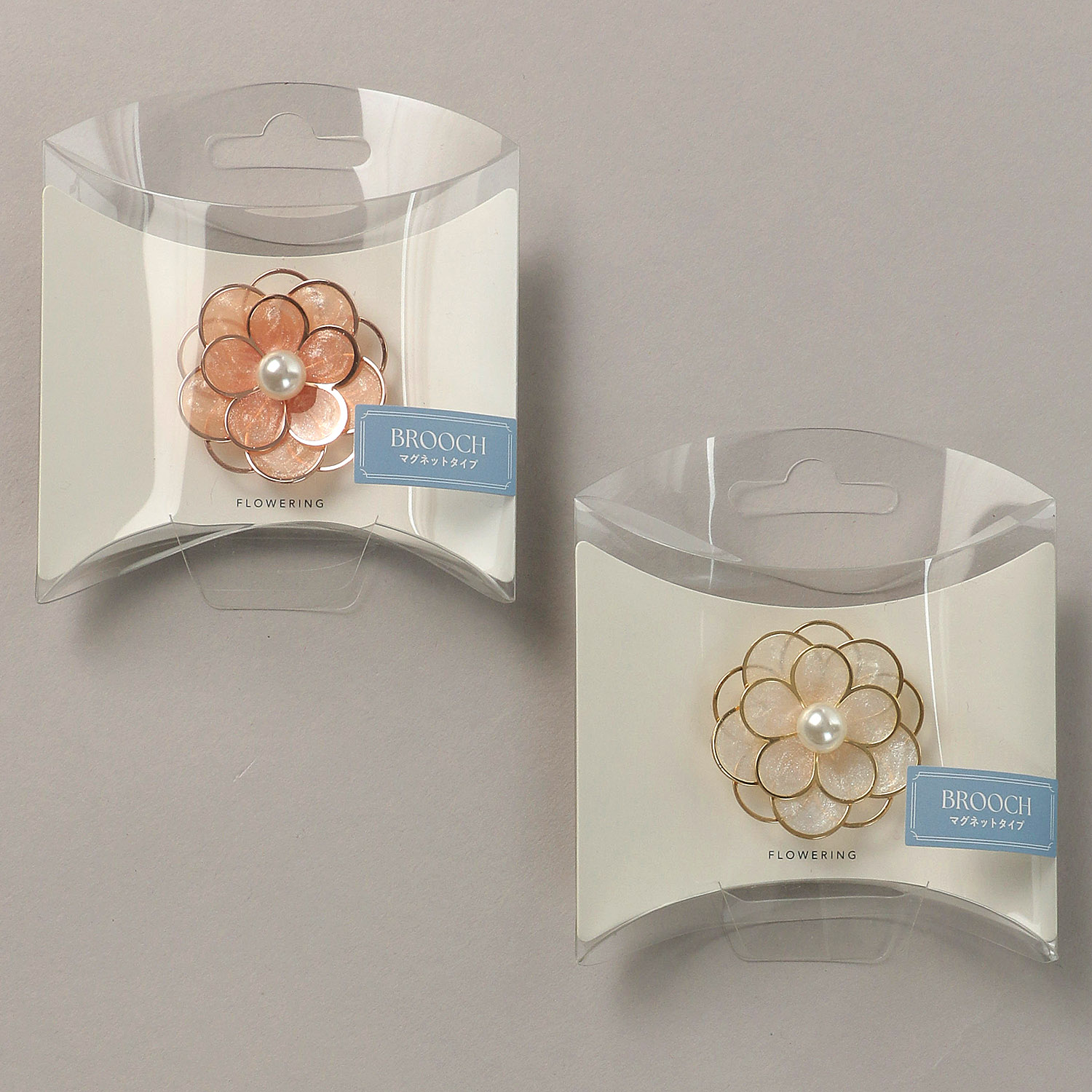 フラワーマグネットブローチ - 画像1