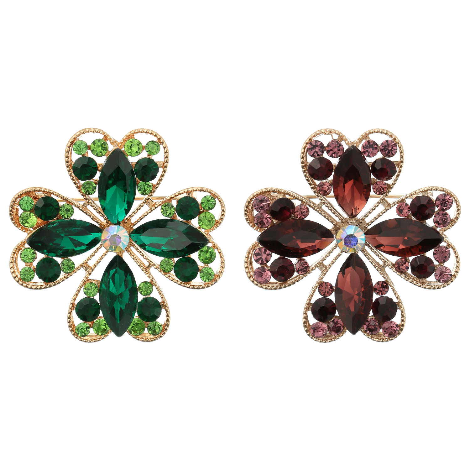 クローバーブローチ