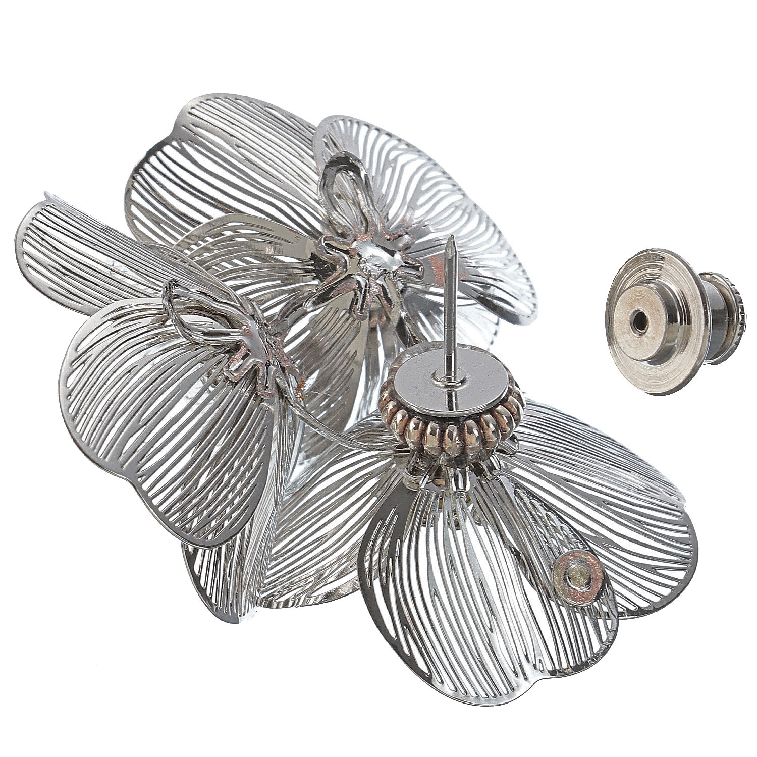 メタルフラワータックピン - 画像2