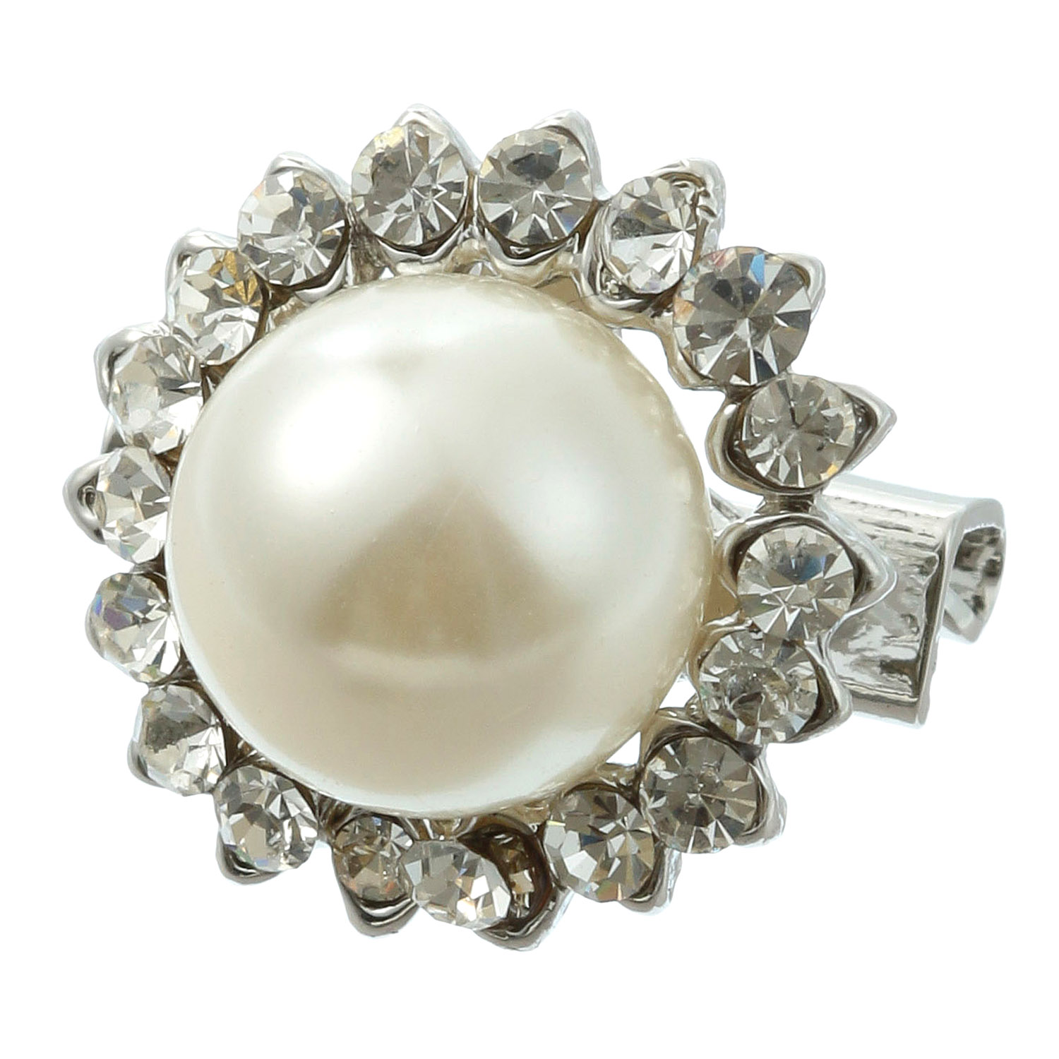 ボタンパールブローチ - 画像2