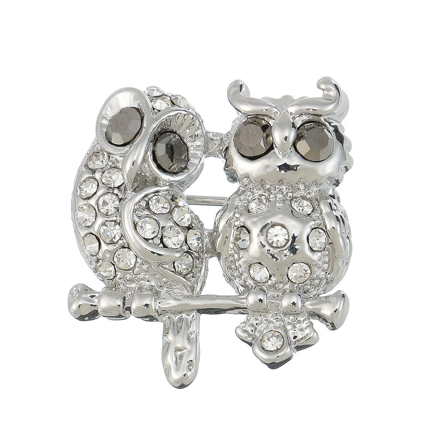 ふくろう ミニブローチ - 画像2