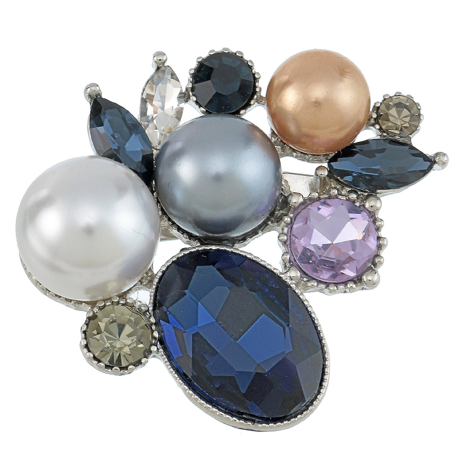 ビジューブローチ - 画像2