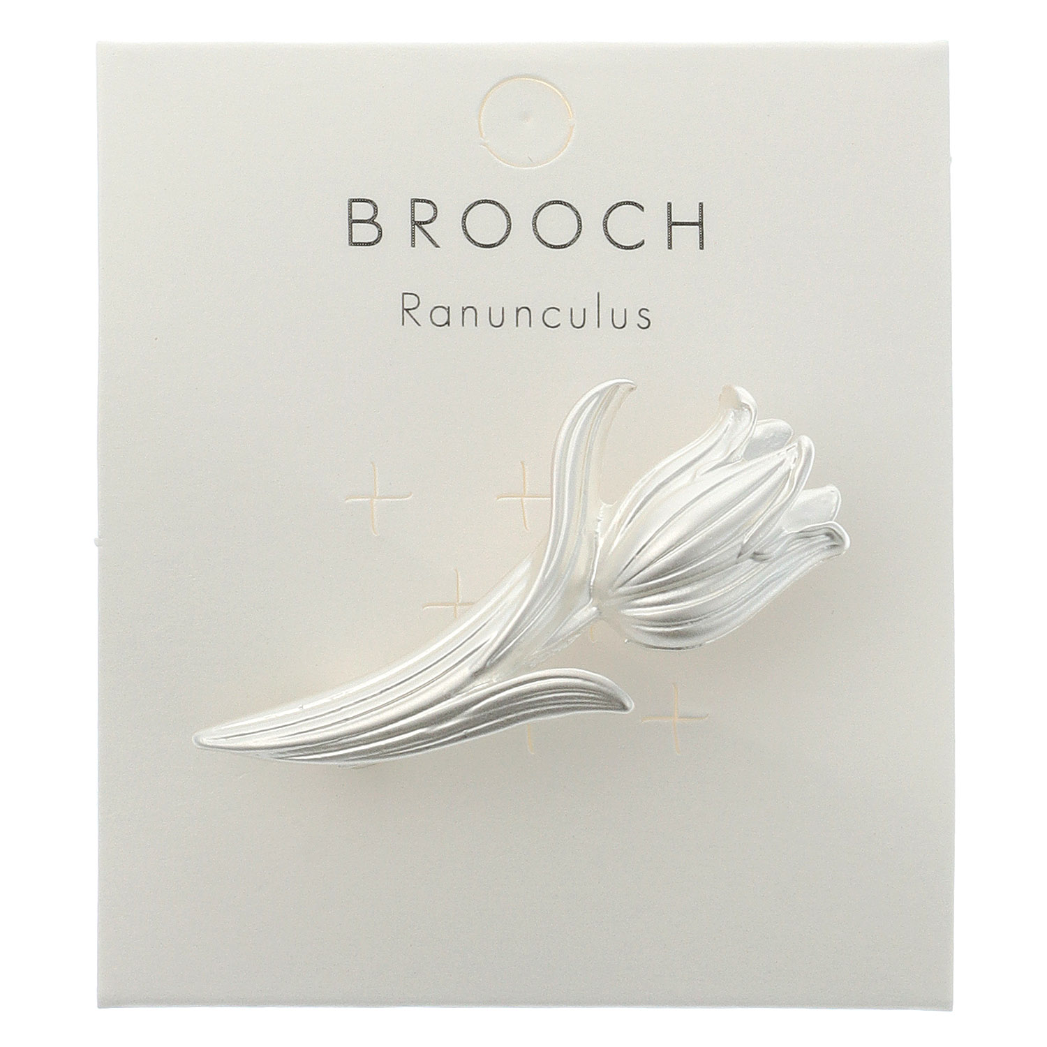 メタルチューリップブローチ - 画像1