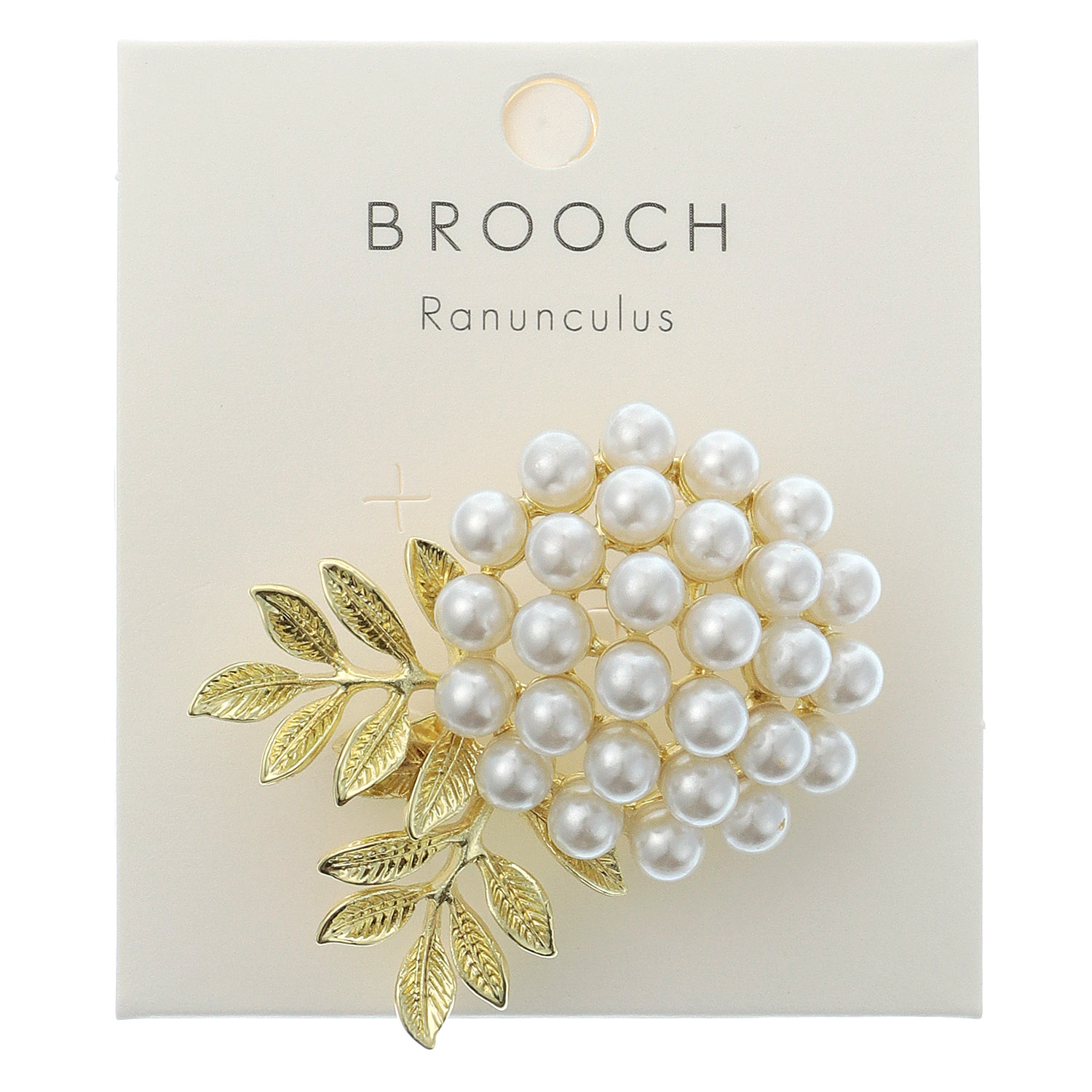 粒々パールブローチ - 画像1