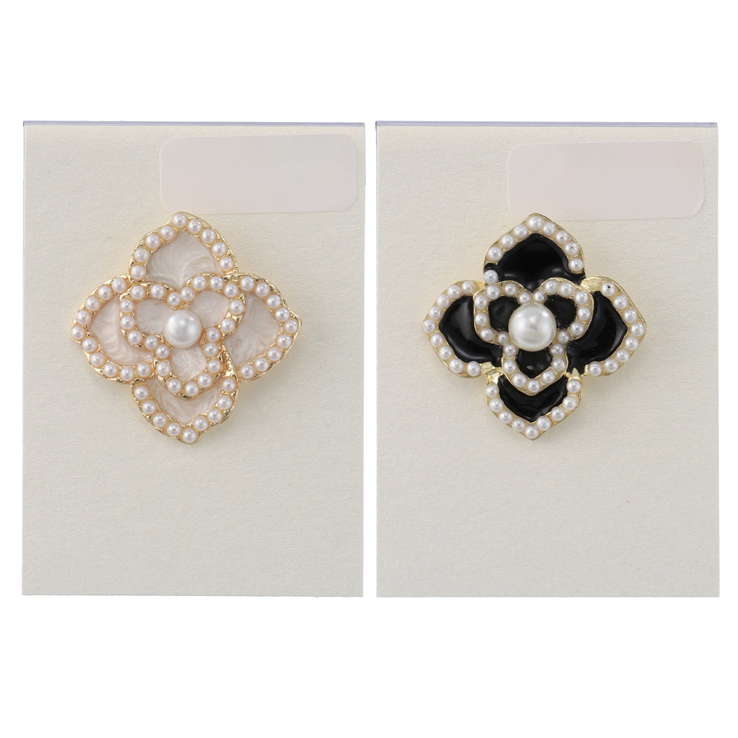 花パールタックピン - 画像1