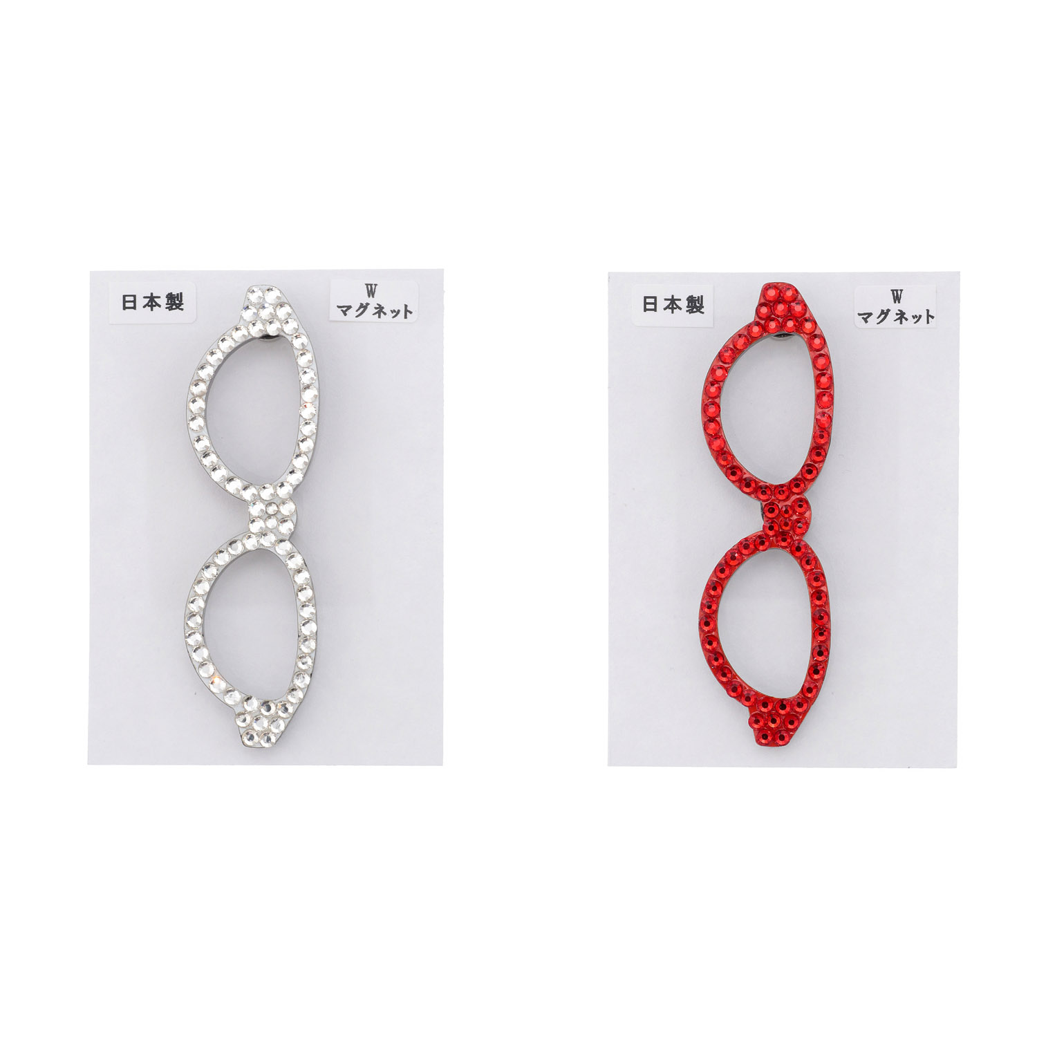 メガネマグネットブローチ