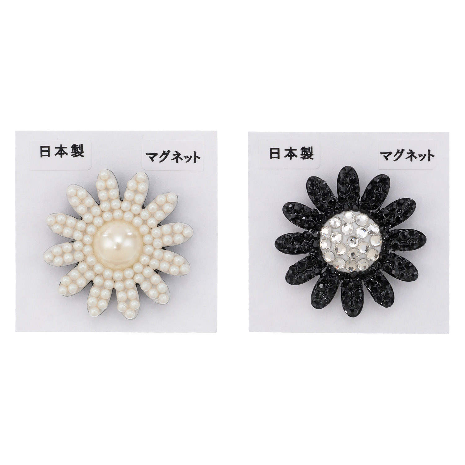 マーガレットマグネットブローチ