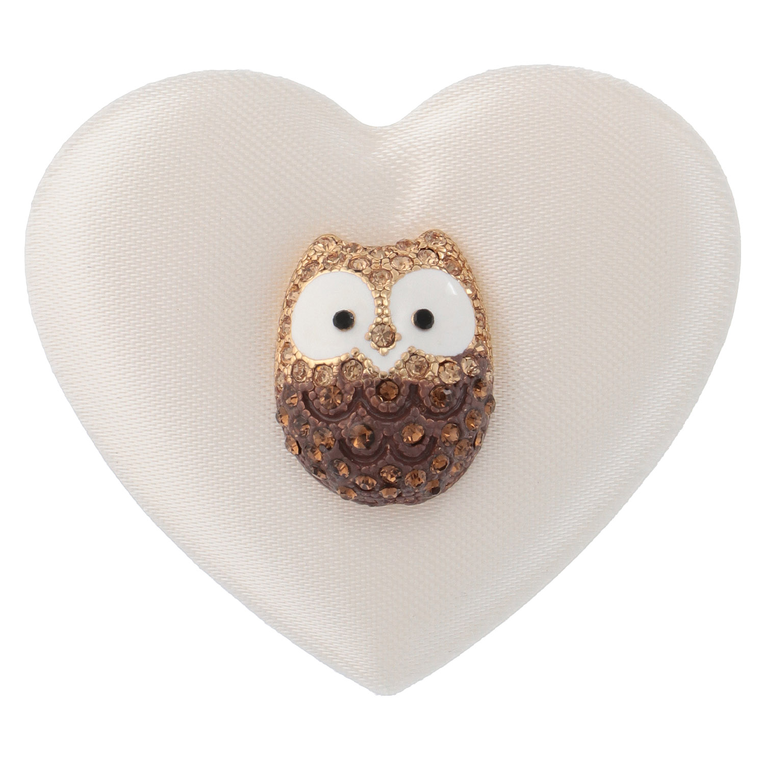 カラフルフクロウピンブローチ - 画像3