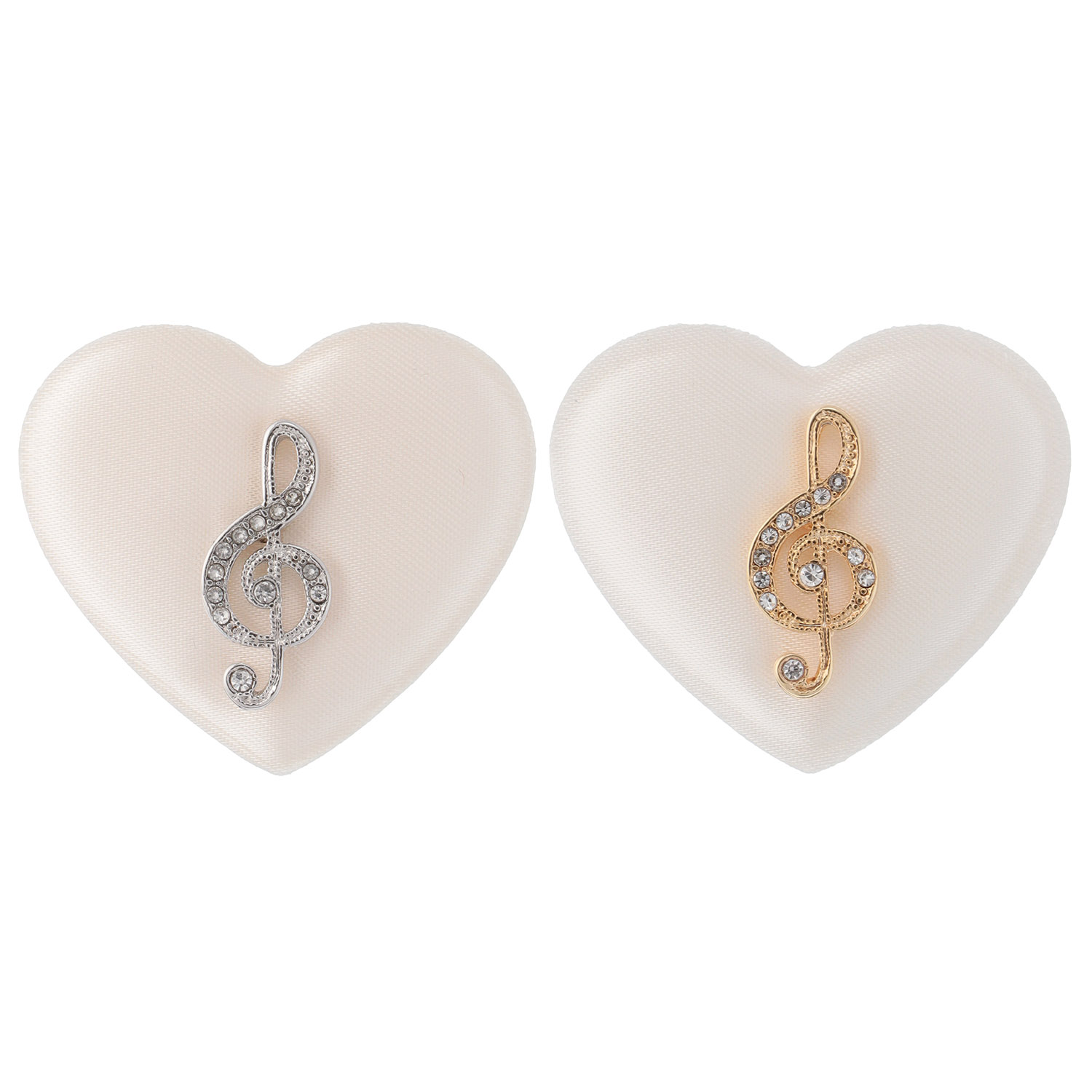 ト音記号ピンブローチ