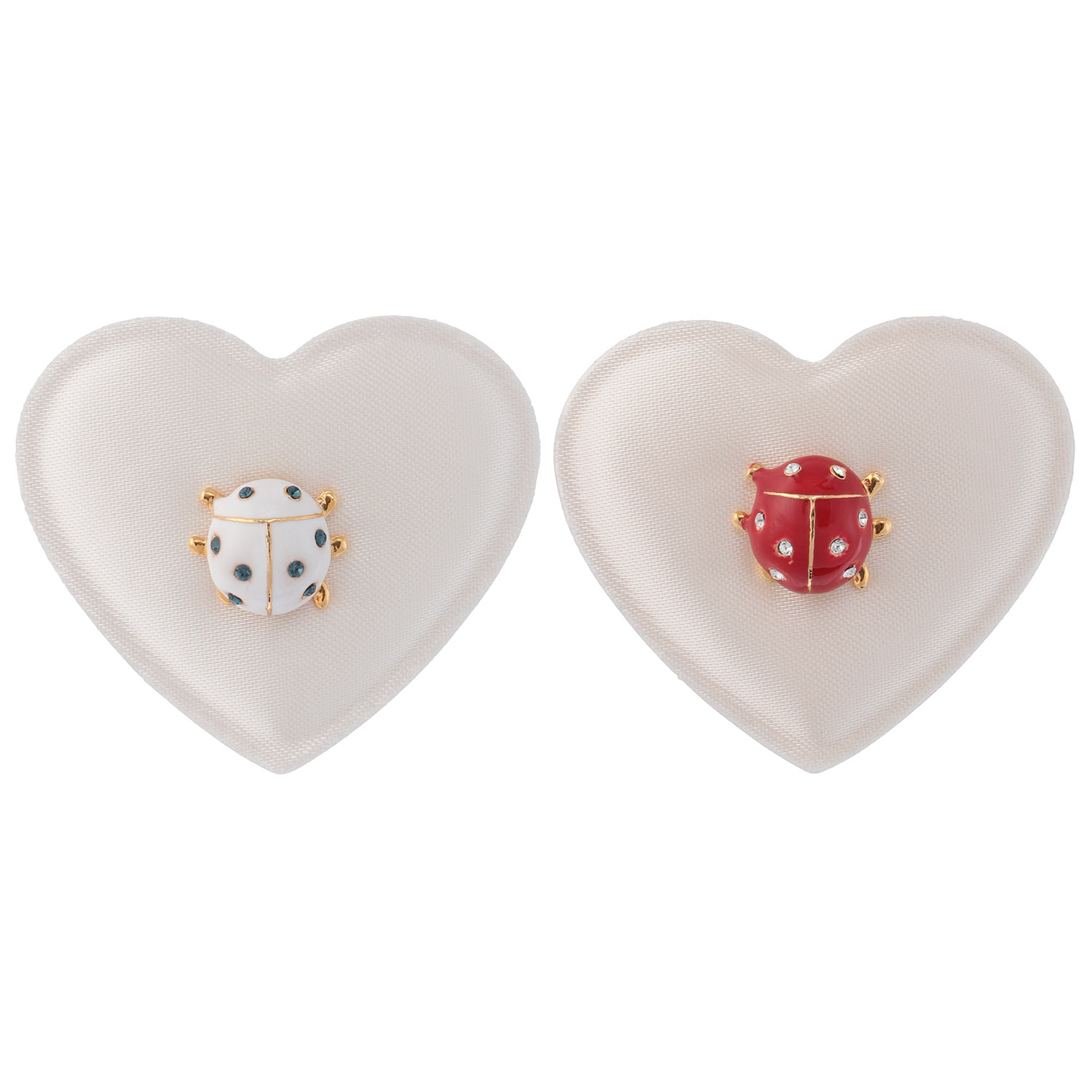 テントウ虫ピンブローチ - 画像1