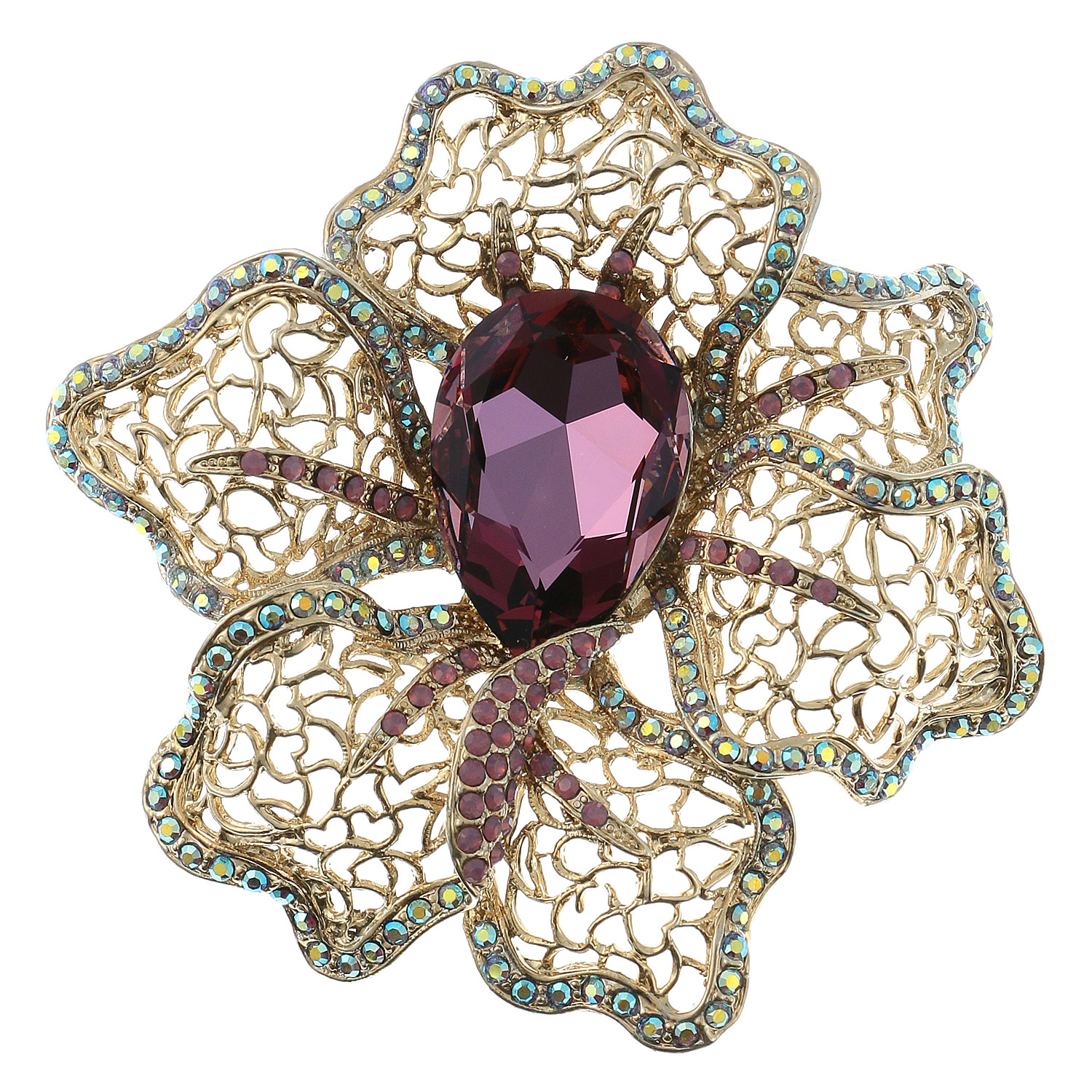 フラワーブローチ - 画像1