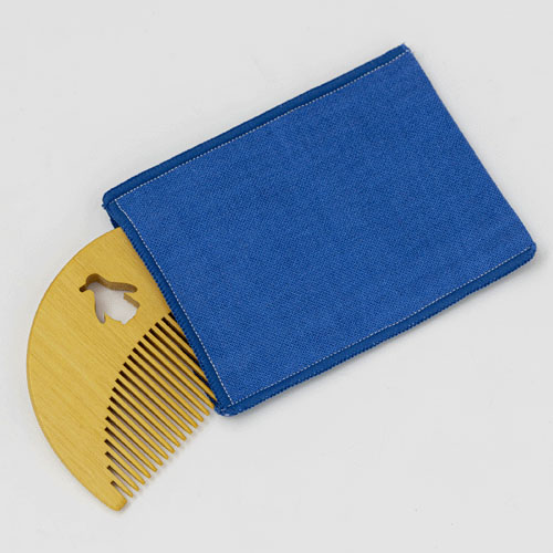 Natural Friends つげのくし ペンギン - 画像4