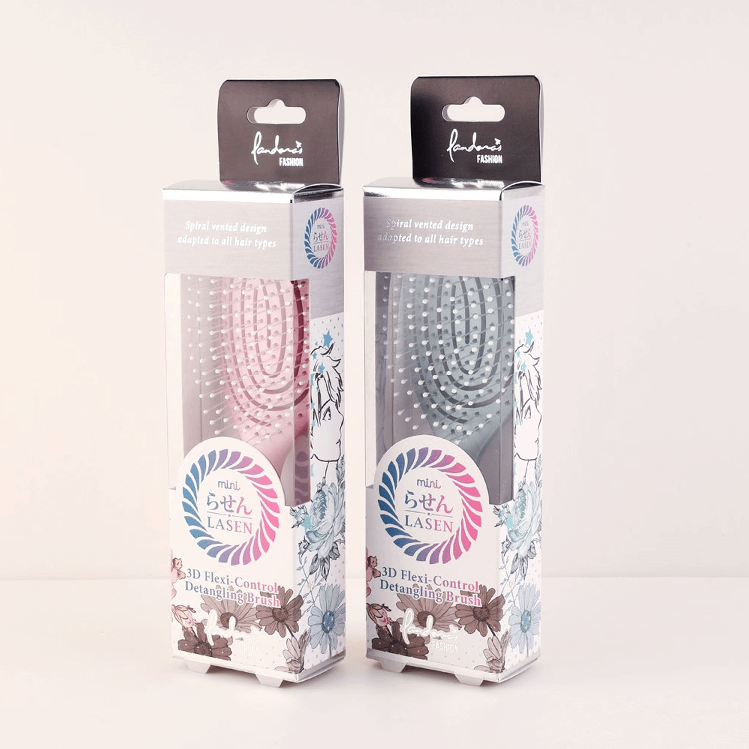 【71番色メーカー欠品、納期未定】3D デタングルブラシ らせん mini - 画像6