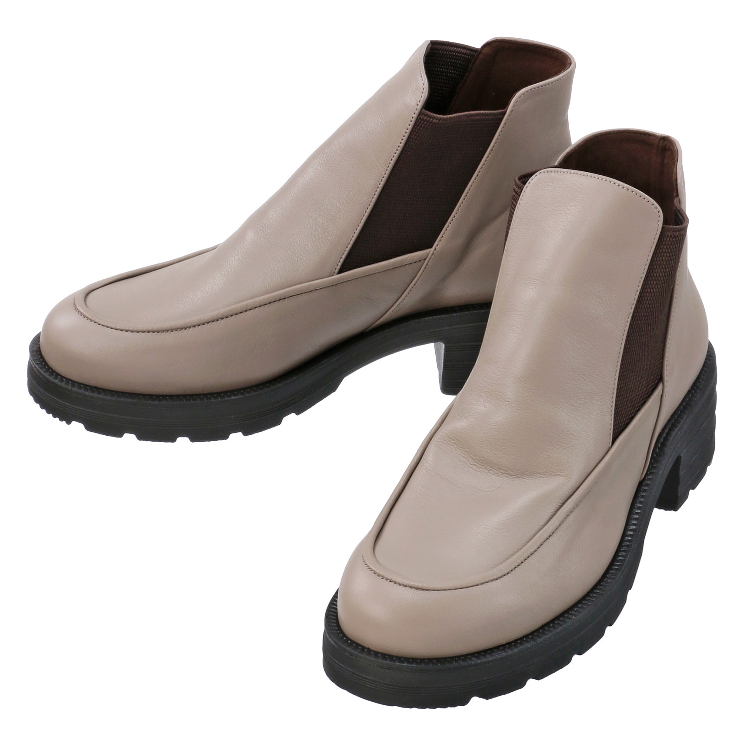 【好評・サイドゴアブーツ】FREE TIME 厚底サイドゴアブーツ 8703 - 画像6