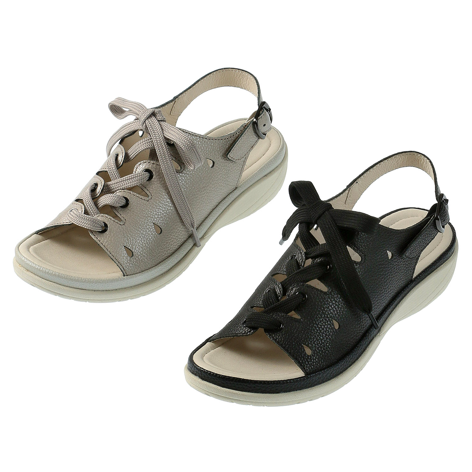 Dona Miss レースアップサンダル52－186－32