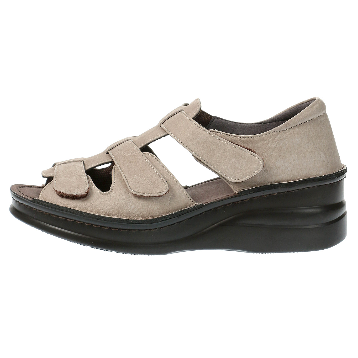 Puts 踵付きレザーサンダル 4245 - 画像3