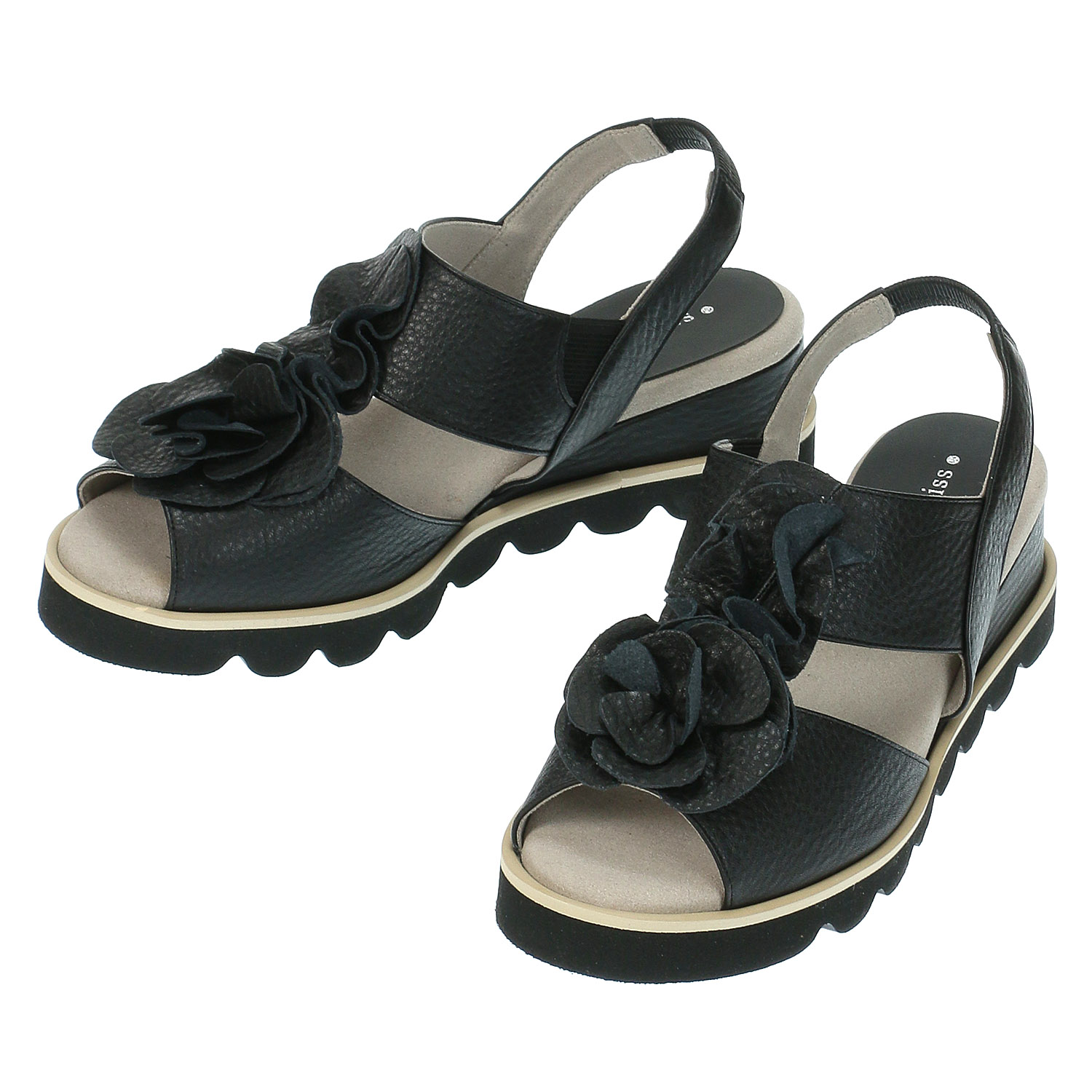 花コサージュサンダル - 画像2