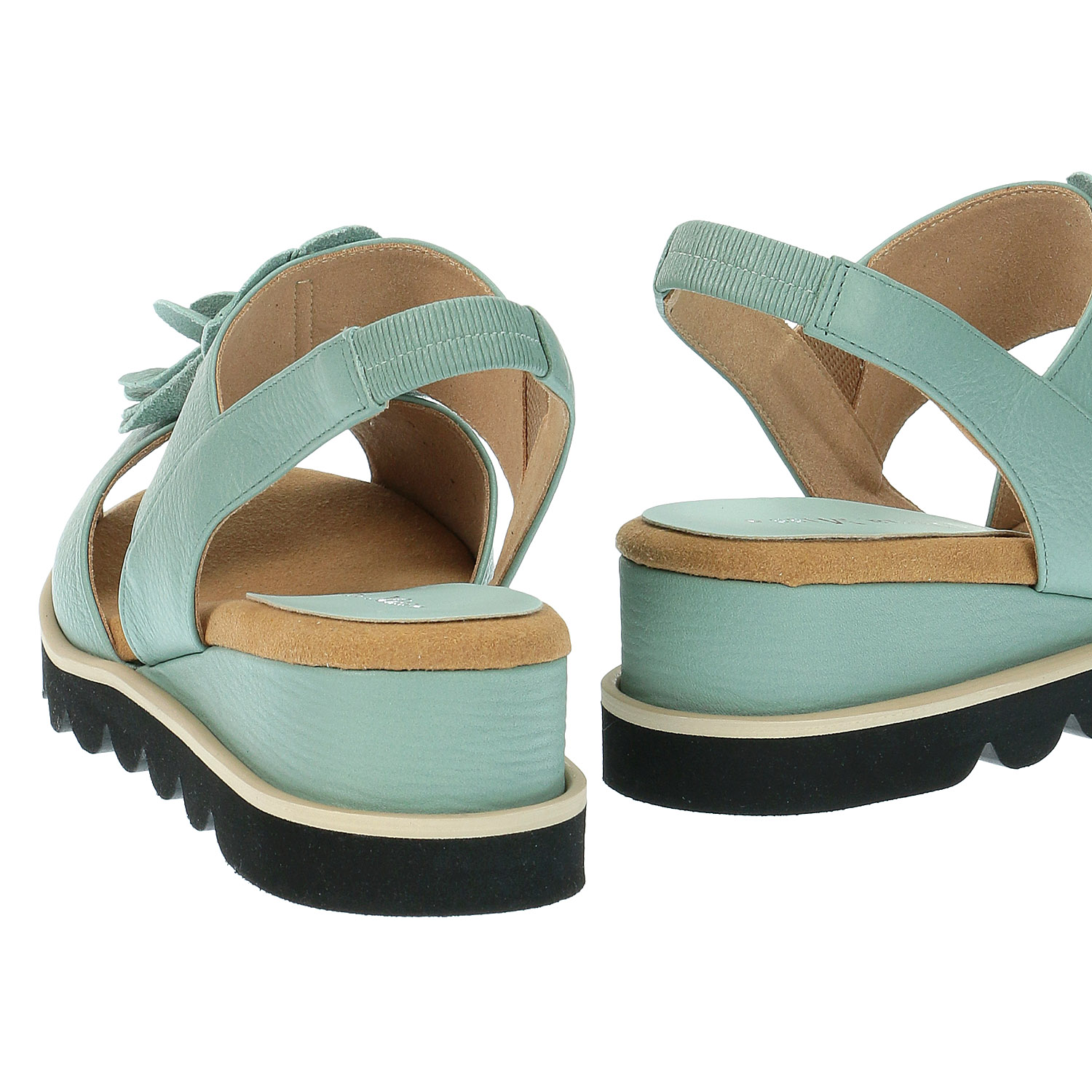 花コサージュサンダル - 画像5