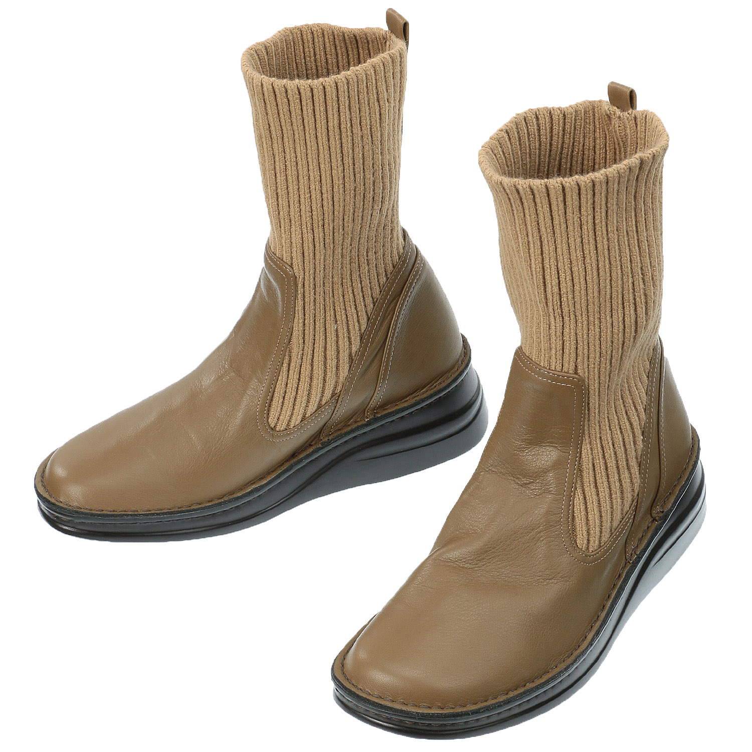 SPORTS NINE ニットコンビブーツ 265－8172